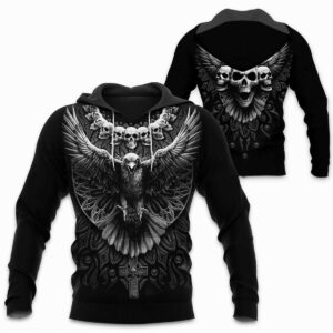 Skull 3D All Over Printed Clothes NB020339