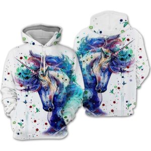 Love Unicorn 3D All Over Printed Clothes NN001