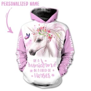 Love Unicorn 3D All Over Printed Clothes TB108