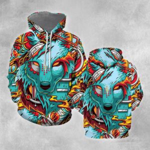 Wolf 3D All Over Printed Clothes HN03507