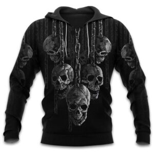 Skull 3D All Over Printed Clothes TL020364