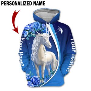 Love Unicorn 3D All Over Printed Clothes TP0609A