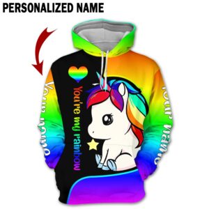 Love Unicorn 3D All Over Printed Clothes NN2808A