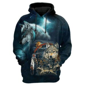 Wolf 3D All Over Printed Clothes LT1404126