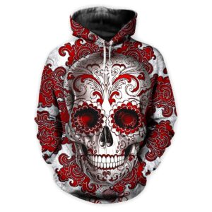 Skull 3D All Over Printed Clothes NB020315