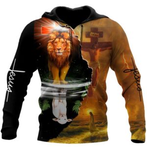 Lion 3D All Over Printed Clothes HN234210