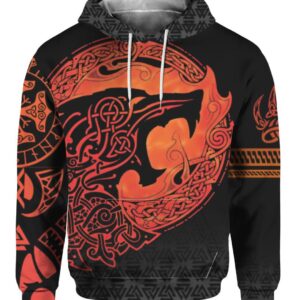 Wolf 3D All Over Printed Clothes HN03513