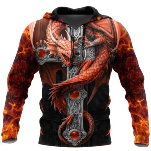 Dragon 3D All Over Printed Clothes DRA26