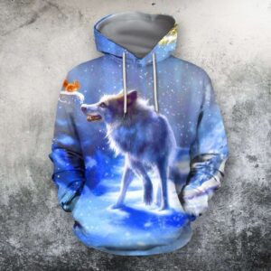 Wolf 3D All Over Printed Clothes TL140419