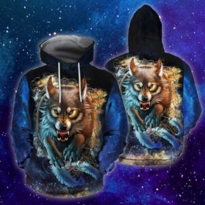 Wolf 3D All Over Printed Clothes KH03559