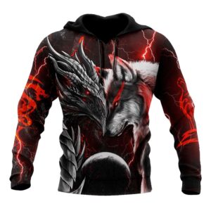 Dragon 3D All Over Printed Clothes DRA23