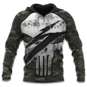 Skull 3D All Over Printed Clothes NB02033