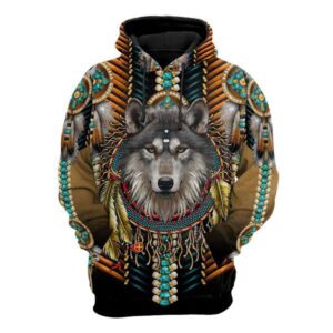 Wolf 3D All Over Printed Clothes TD1404118