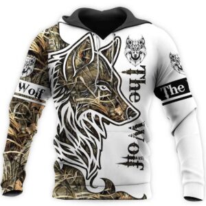 Wolf 3D All Over Printed Clothes HN03510