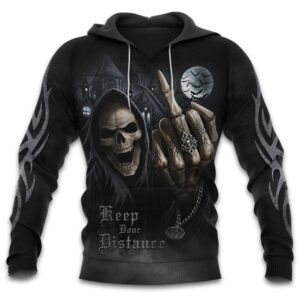 Skull 3D All Over Printed Clothes TL020332
