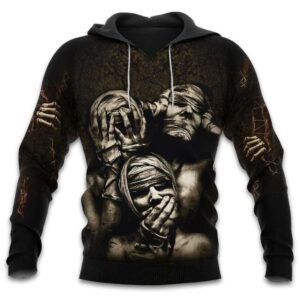 Skull 3D All Over Printed Clothes TB02035