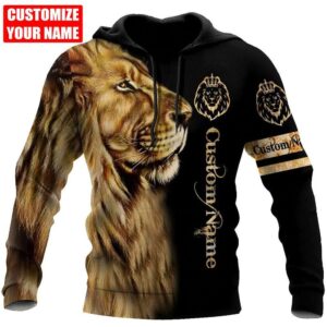 Personalized Name Lion 3D All Over Printed Clothes TL234253