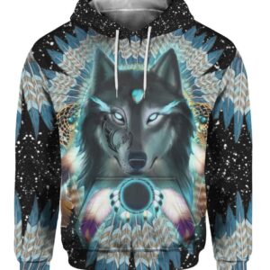 Wolf 3D All Over Printed Clothes KH03557