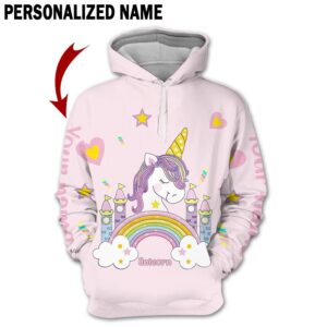 Love Unicorn 3D All Over Printed Clothes NN009