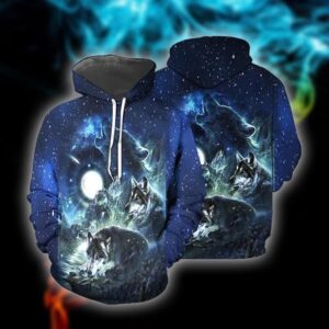 Wolf 3D All Over Printed Clothes TP03532