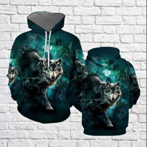 Wolf 3D All Over Printed Clothes LA03539
