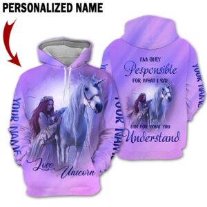Love Unicorn 3D All Over Printed Clothes TP2708A