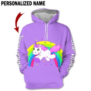 Love Unicorn 3D All Over Printed Clothes NN2808E