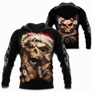 Skull 3D All Over Printed Clothes Nb020324