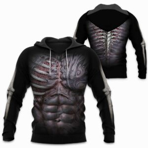 Skull 3D All Over Printed Clothes NB020336