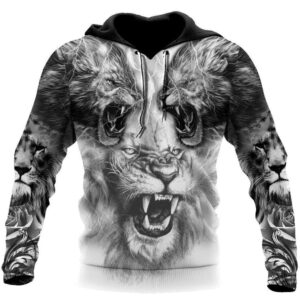 Lion 3D All Over Printed Clothes TT010316