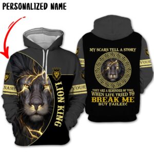 Lion 3D All Over Printed Clothes VN0058A