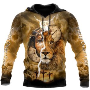 Lion 3D All Over Printed Clothes TL234223