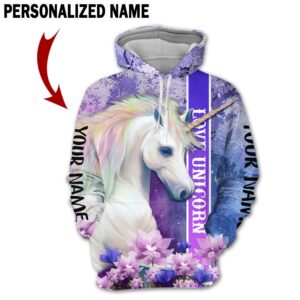 Love Unicorn 3D All Over Printed Clothes TP05U