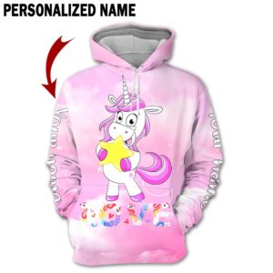 Love Unicorn 3D All Over Printed Clothes NN006