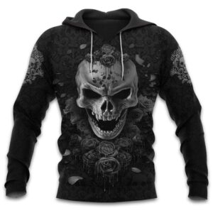 Skull 3D All Over Printed Clothes NB020335