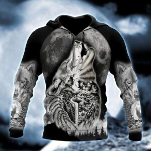 Wolf 3D All Over Printed Clothes LA03550