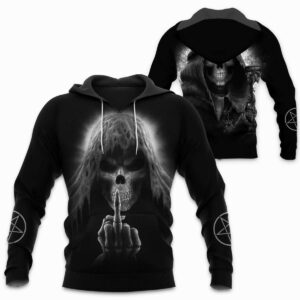 Skull 3D All Over Printed Clothes NB020358